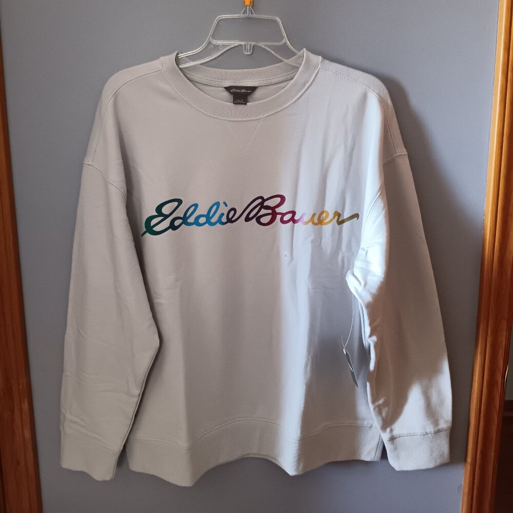 New Eddie Bauer Sweatshirt, size L